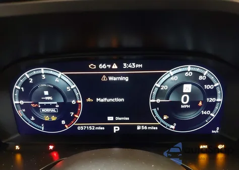 2023 Mitsubishi Outlander z USA, uszkodzony, nr VIN JA4J3VA87PZ024891